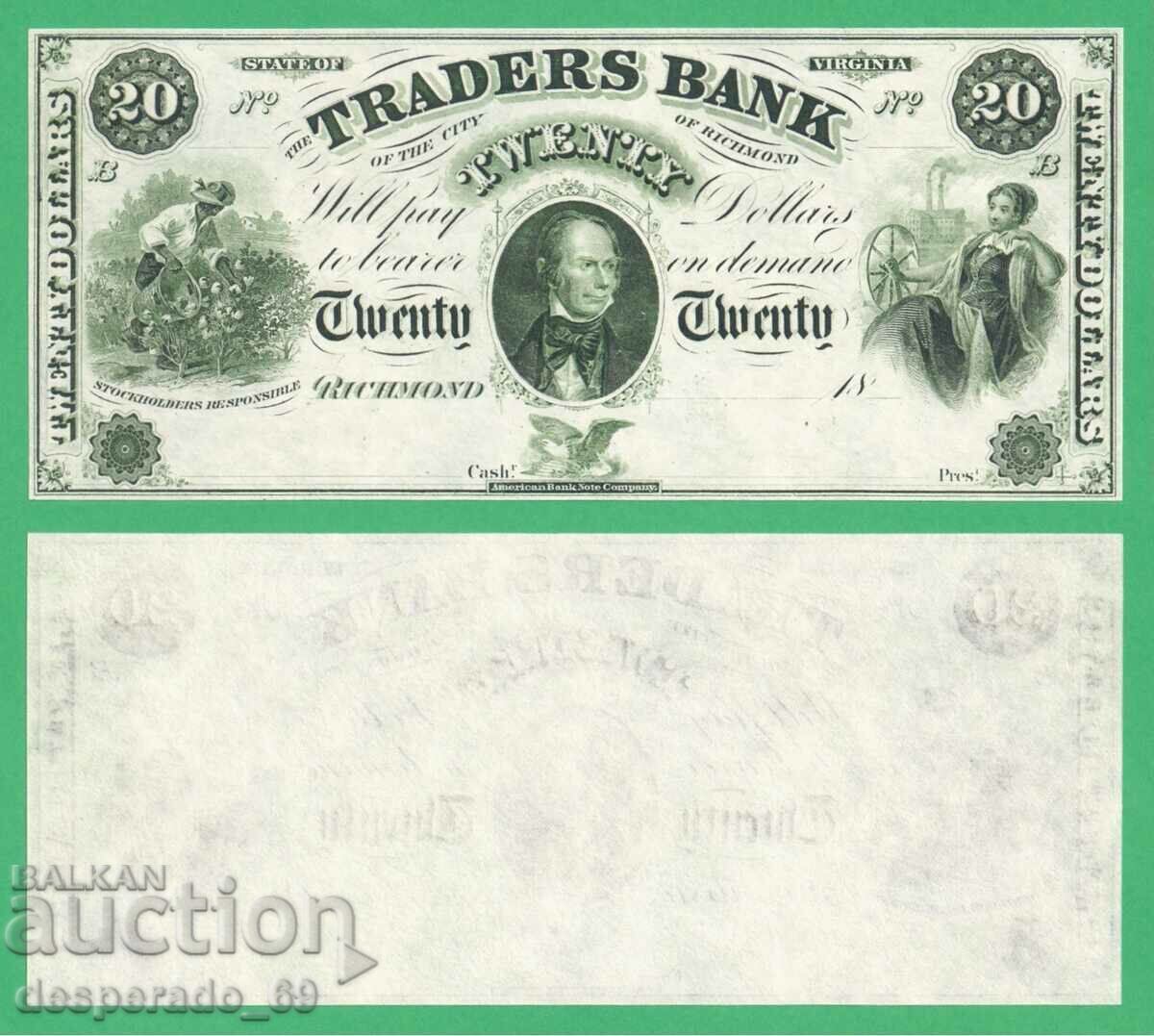 (UNC 20 $ του 1860)