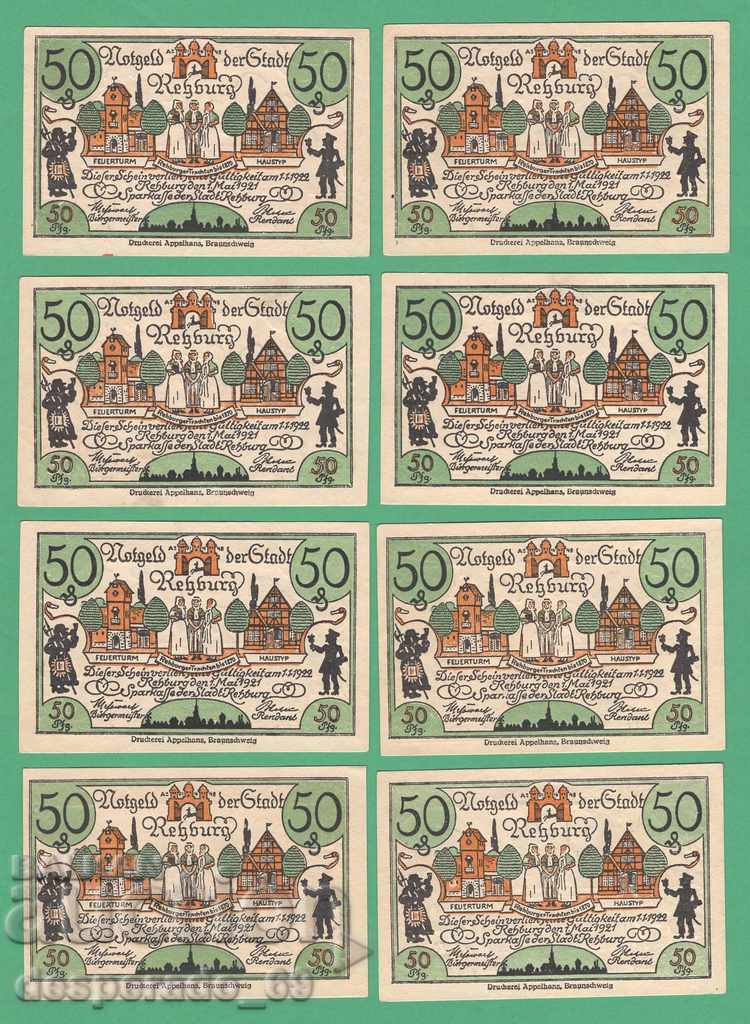 (¯` '• .¸NOTGELD (gr. Rehburg) 1921 UNC -8 banknotes¸. •' ´¯) with price 20.80 BGN | € 10.63 (¯` '• .¸NOTGELD (gr. Rehburg) 1921 UNC -8 banknotes¸. •' ´¯) with price 20.80 BGN | € 10.63