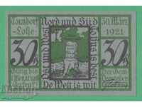 (¯`'•.¸NOTGELD (πόλη Tonndorf-Lohe) 1921 UNC -30 pfennig '´¯)