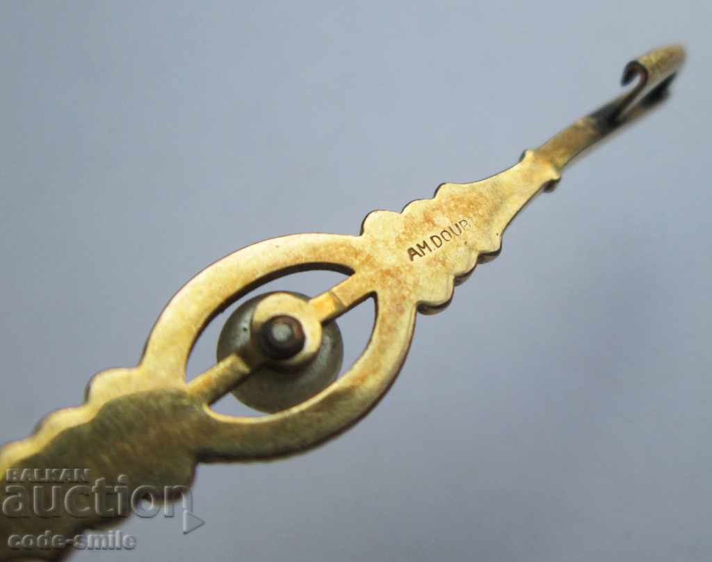 Broșă frumoasă de epocă pentru femei vechi 1900 - 7