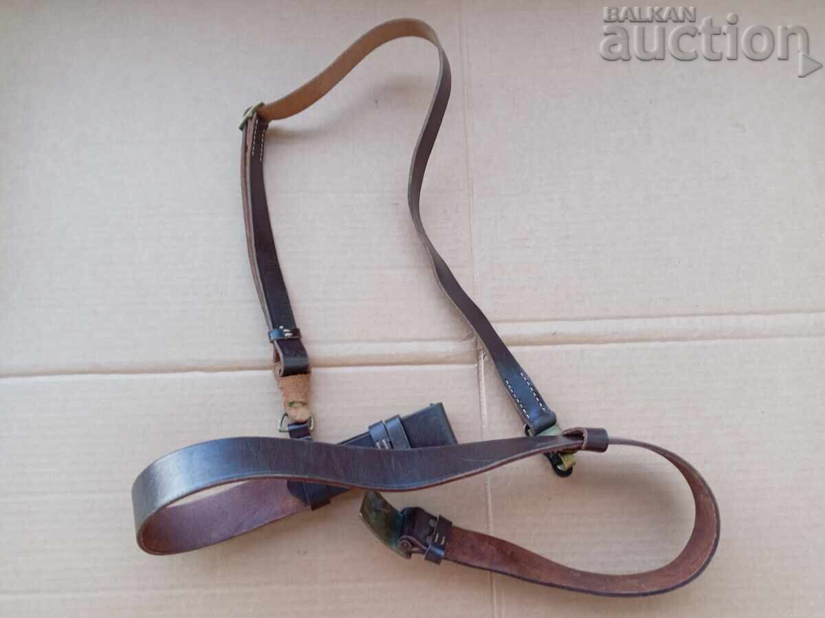 Antique Belt NATIONAL MILITIA - 5 Antique Belt NATIONAL MILITIA - 5