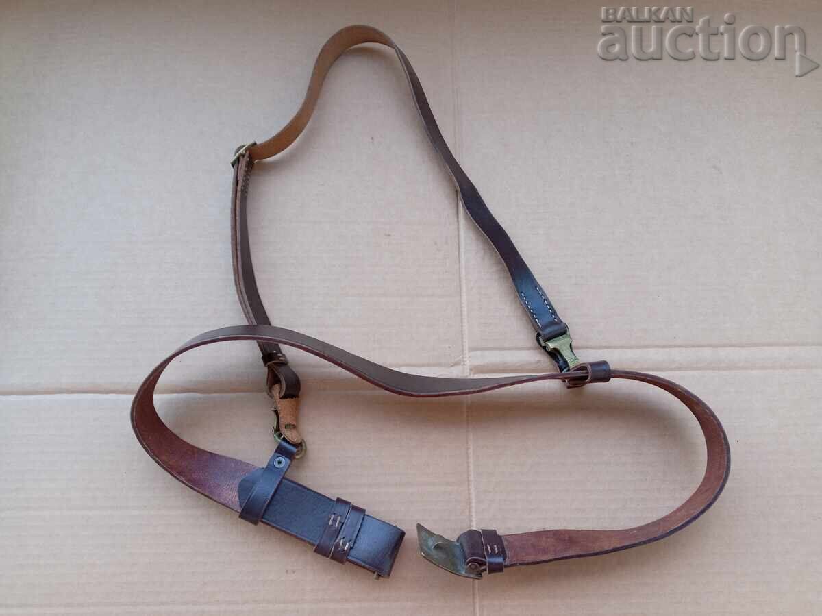 Antique Belt NATIONAL MILITIA - 6 Antique Belt NATIONAL MILITIA - 6