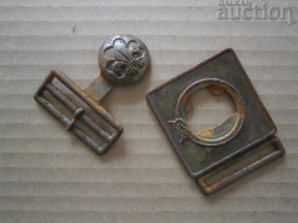 ancient masonic belt buckle with price 55.00 BGN | € 28.12