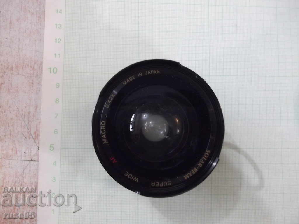 Auction Lens "SOLAR-BEAM SUPER WIDE AF MACRO 0.42X" Japanese Auction Lens "SOLAR-BEAM SUPER WIDE AF MACRO 0.42X" Japanese