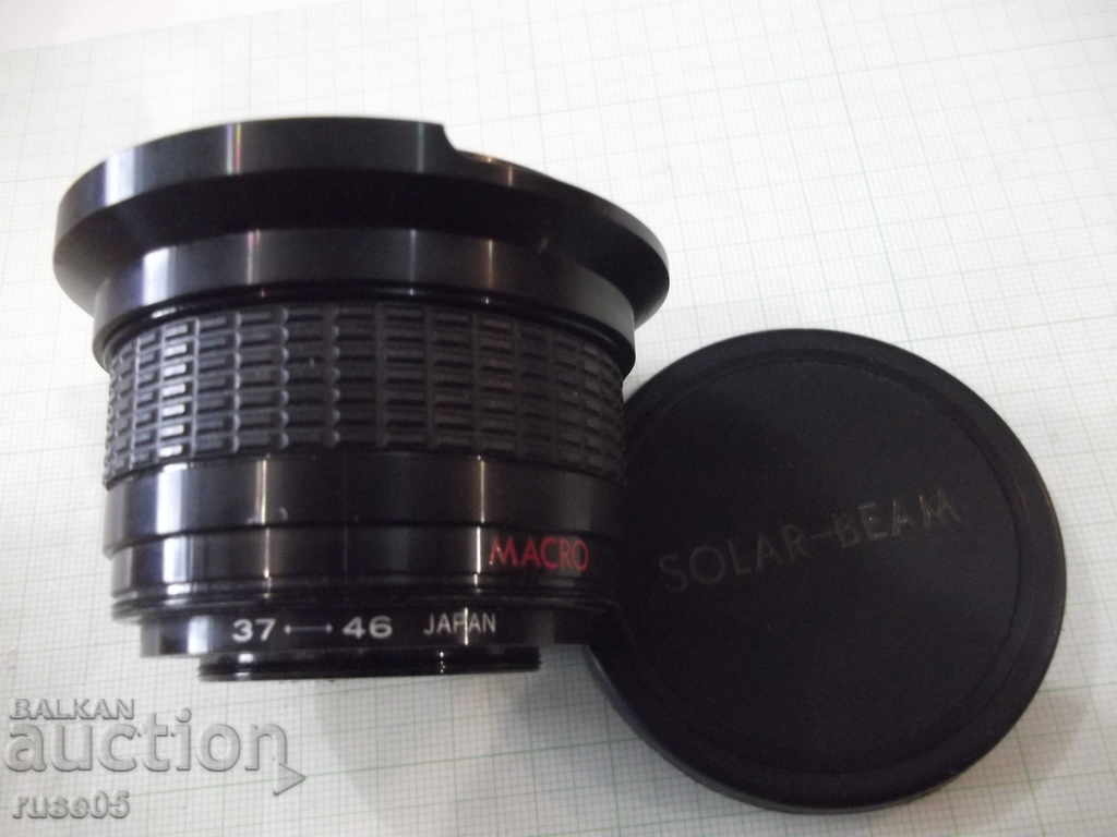 Lens "SOLAR-BEAM SUPER WIDE AF MACRO 0.42X" Japanese - 6 Lens "SOLAR-BEAM SUPER WIDE AF MACRO 0.42X" Japanese - 6