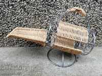 Метална стойка за бутилка вино уиски коняк