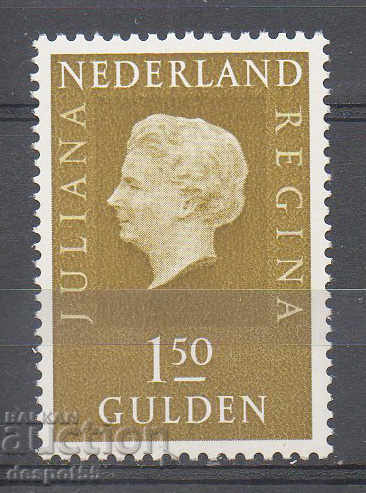 1971. The Netherlands. Queen Juliana - new values.