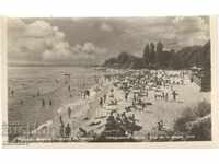 Cartolină poștală - Stațiunea Varna /Drujba/, Plaja