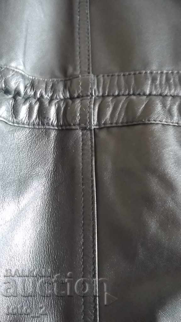 Licitație PALTON BĂRBAȚI / PIELE DE MIEL / REDUCERE !!!