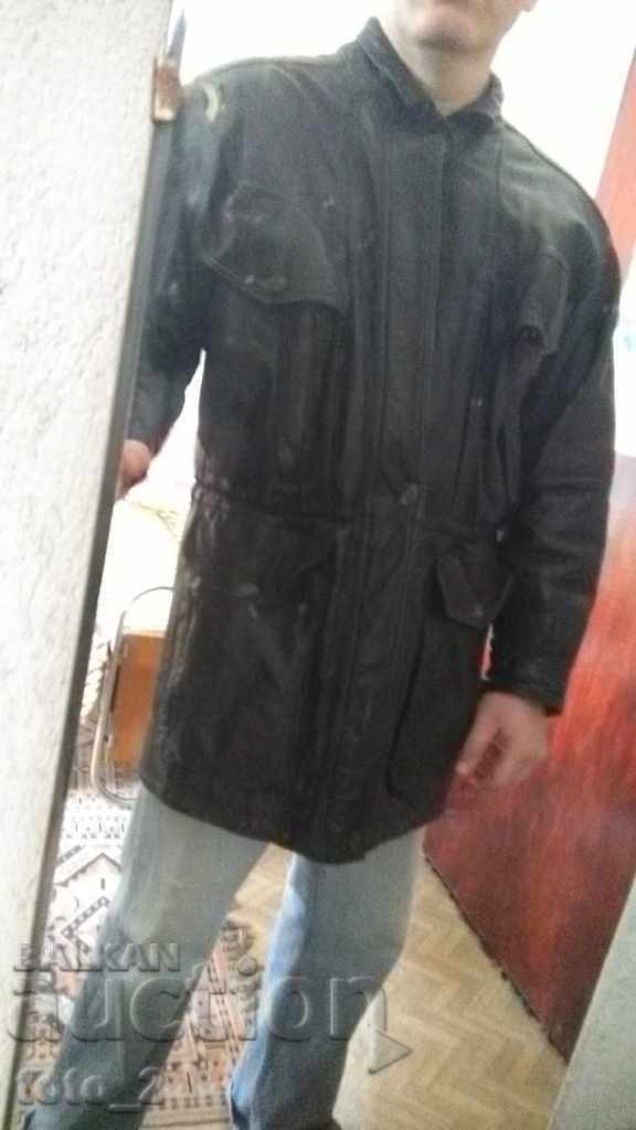 PALTON BĂRBAȚI / PIELE DE MIEL / REDUCERE !!!