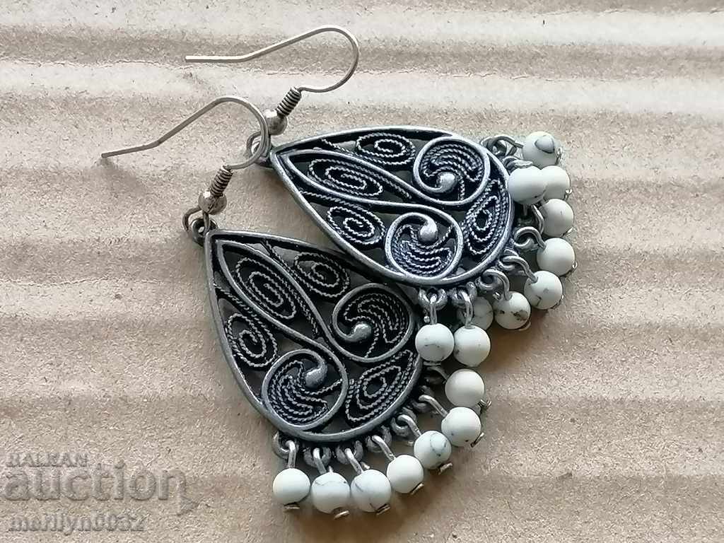 A pair of boutique earrings, jewelry, earrings with price 54.00 BGN | € 27.61