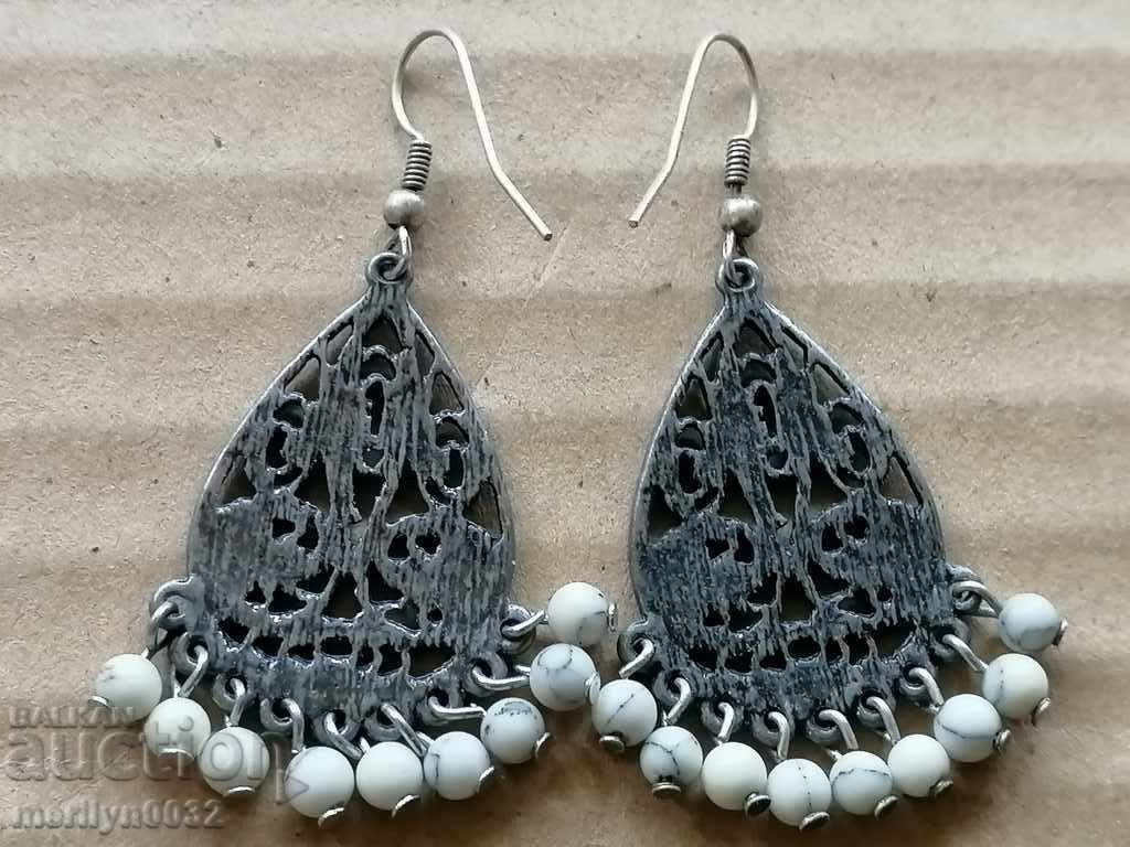 A pair of boutique earrings, jewelry, earrings - 5