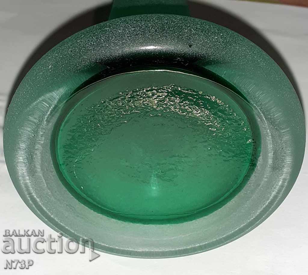 VASE. COLORED GLASS. COLLECTION. - 5