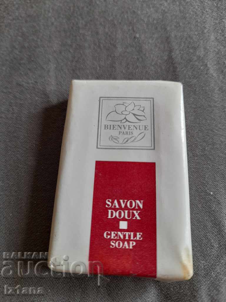 Hotel soap Bienvenue Savon Doux with price 10.00 BGN | € 5.11 Hotel soap Bienvenue Savon Doux with price 10.00 BGN | € 5.11