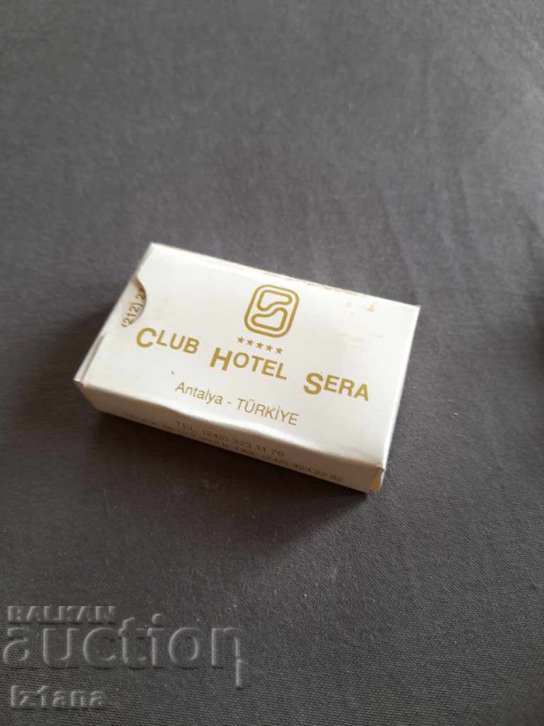 Hotel soap Club Hotel Sera with price 10.00 BGN | € 5.11