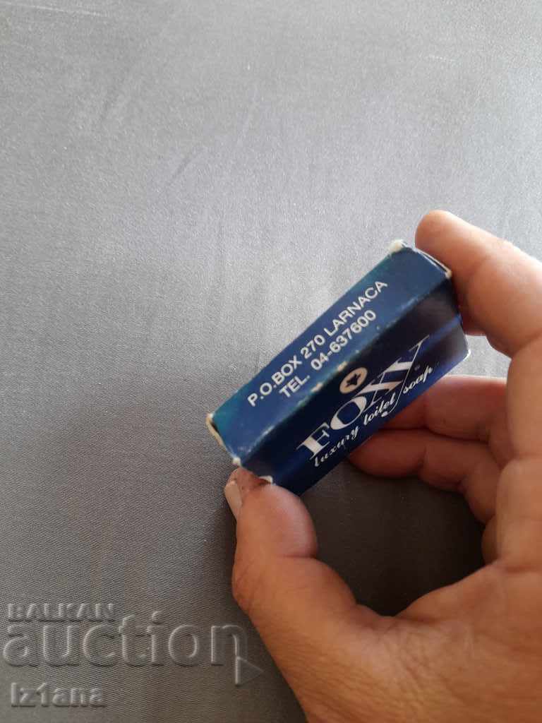 Hotel soap Foxy with price 10.00 BGN | € 5.11 Hotel soap Foxy with price 10.00 BGN | € 5.11