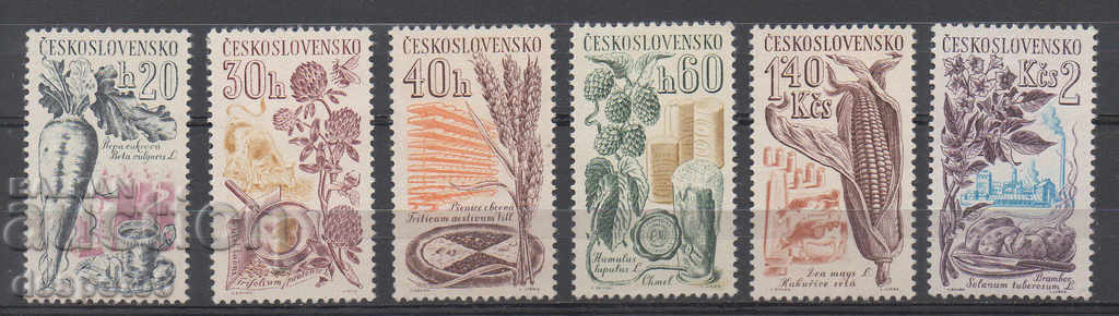 1961. Τσεχοσλοβακία. Αγροτικά προϊόντα.