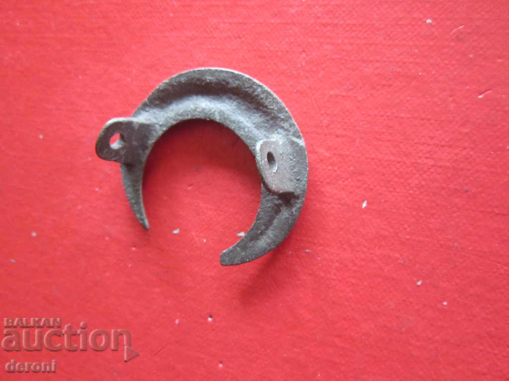 Delivery of Large Ottoman Army Bronze Crescent Sign 19th Century Delivery of Large Ottoman Army Bronze Crescent Sign 19th Century