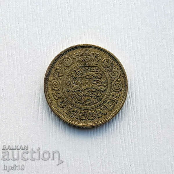 Дания 20 Крони 1990 / Denmark 20 Kroner 1990