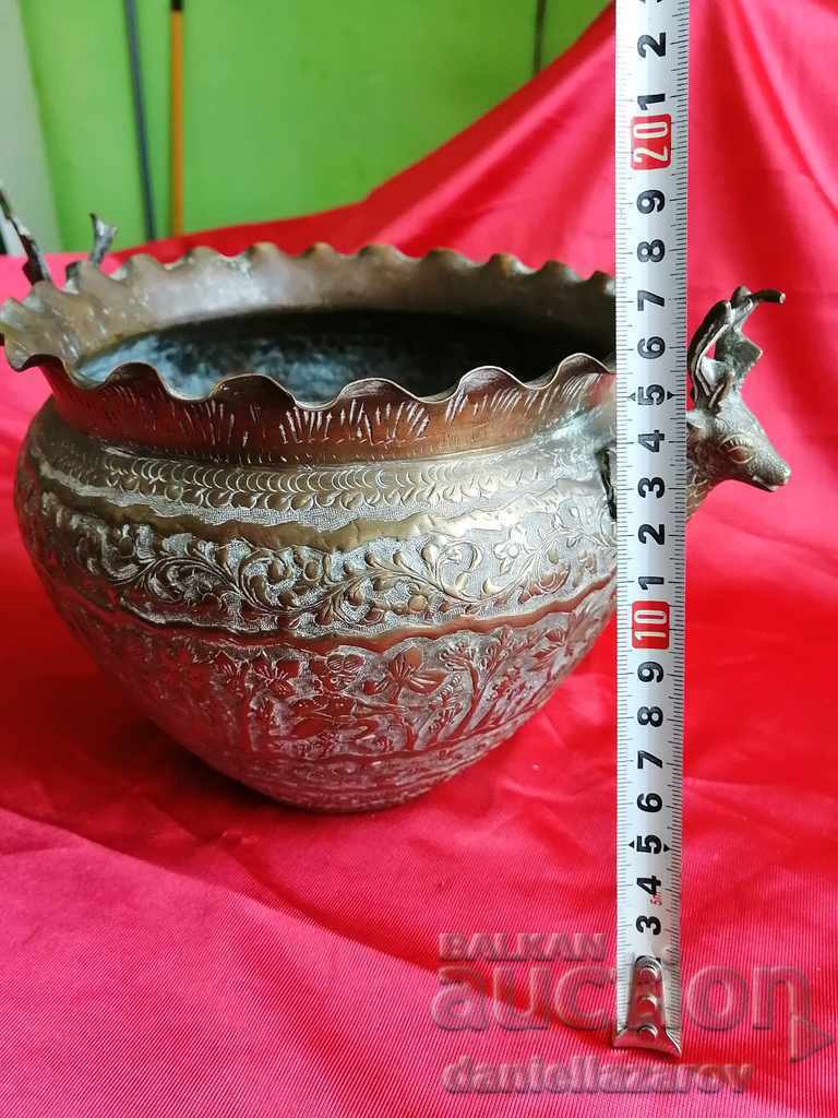 Old Bronze Persian Court - 7