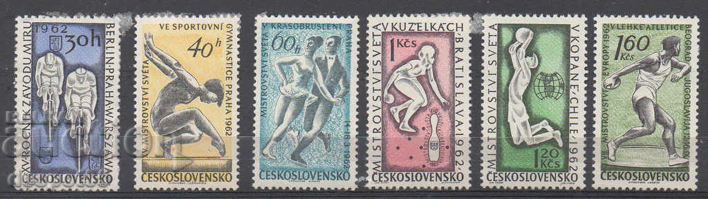 1962. Cehoslovacia. Evenimente sportive din 1962