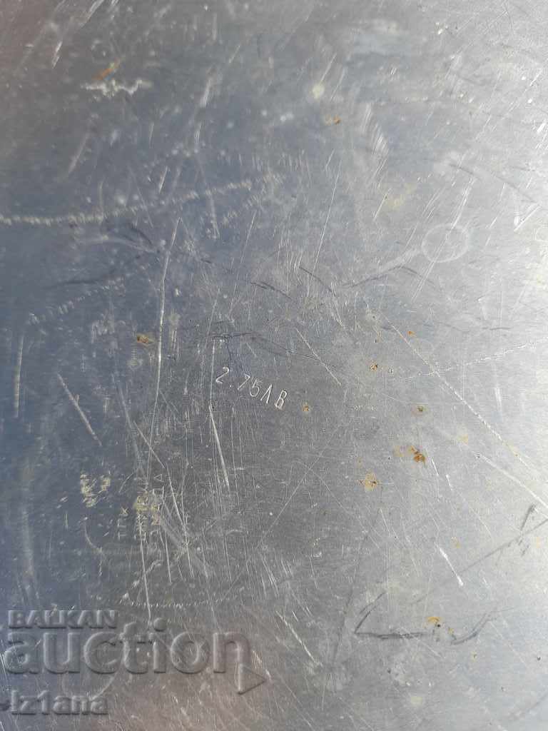 Old aluminum tray, tray - 5 Old aluminum tray, tray - 5