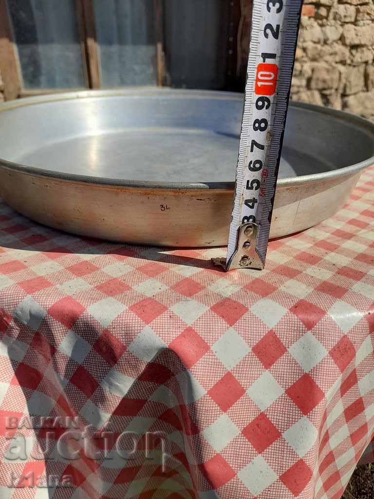 Old aluminum tray, tray - 6 Old aluminum tray, tray - 6