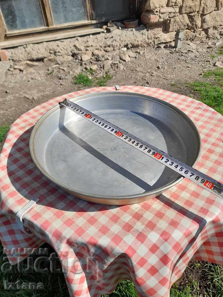 Old aluminum tray, tray - 7 Old aluminum tray, tray - 7