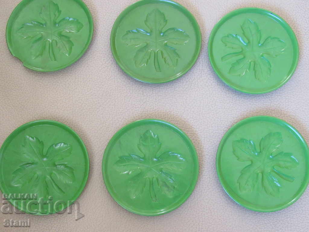 Delivery of Set of 6 coasters from the 1920s. Delivery of Set of 6 coasters from the 1920s.