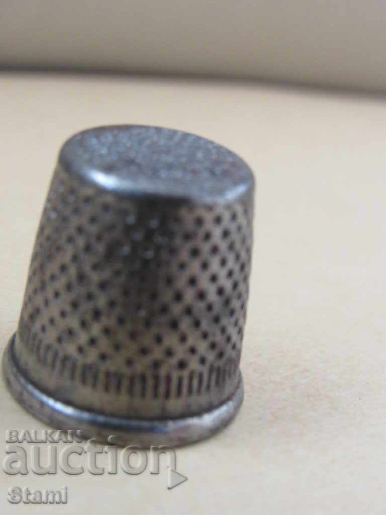 Metal thimble from the 30s of the XX century with price 6.00 BGN | € 3.07 Metal thimble from the 30s of the XX century with price 6.00 BGN | € 3.07