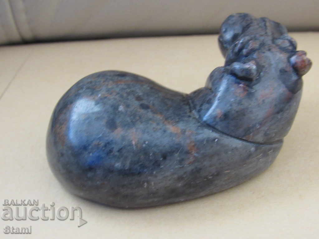 A lying hippopotamus of soapstone, with a new, lower price - 6 A lying hippopotamus of soapstone, with a new, lower price - 6