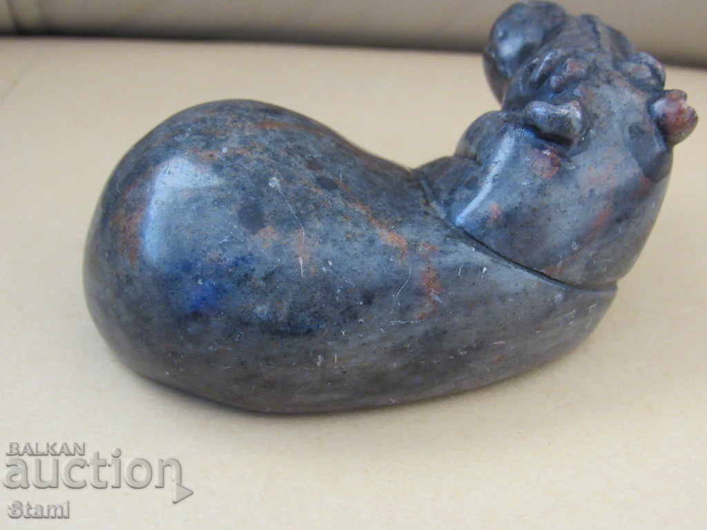 A lying hippopotamus of soapstone, with a new, lower price - 7 A lying hippopotamus of soapstone, with a new, lower price - 7