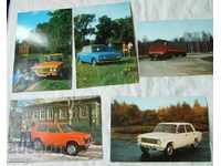 Καρτ ποστάλ Autoexport Lada Kamaz Lada Kamaz - 5 τεμ.