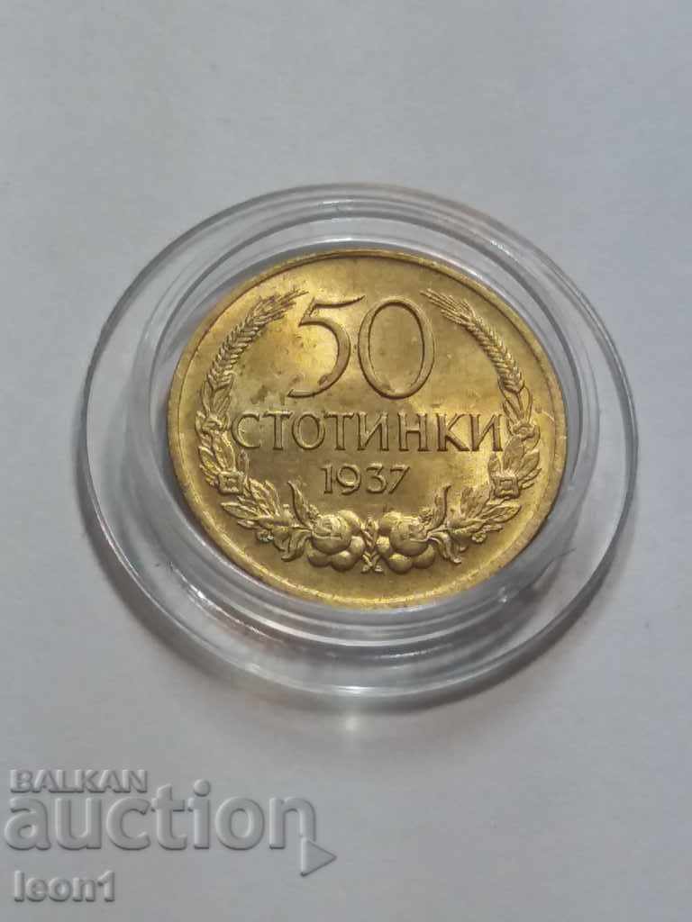 50 cenți 1937
