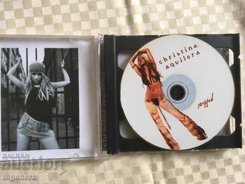 CD CD MUSIC-CHRISTINA AGILERA with price 4.00 BGN | € 2.05 CD CD MUSIC-CHRISTINA AGILERA with price 4.00 BGN | € 2.05
