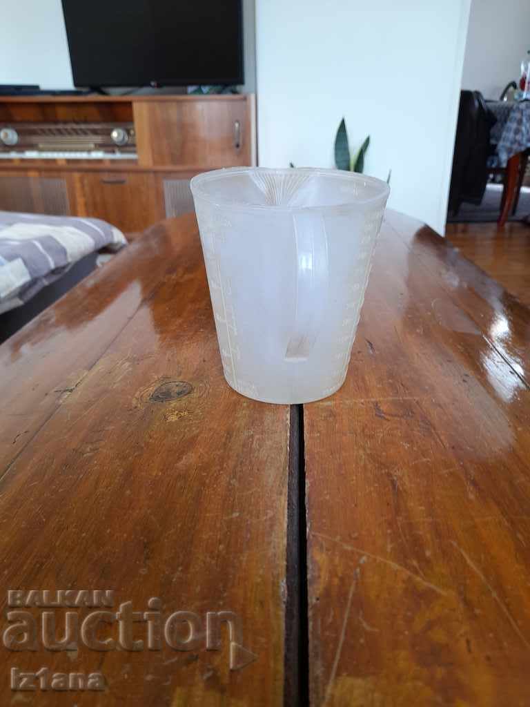 Old measuring jug with price 5.00 BGN | € 2.56 Old measuring jug with price 5.00 BGN | € 2.56
