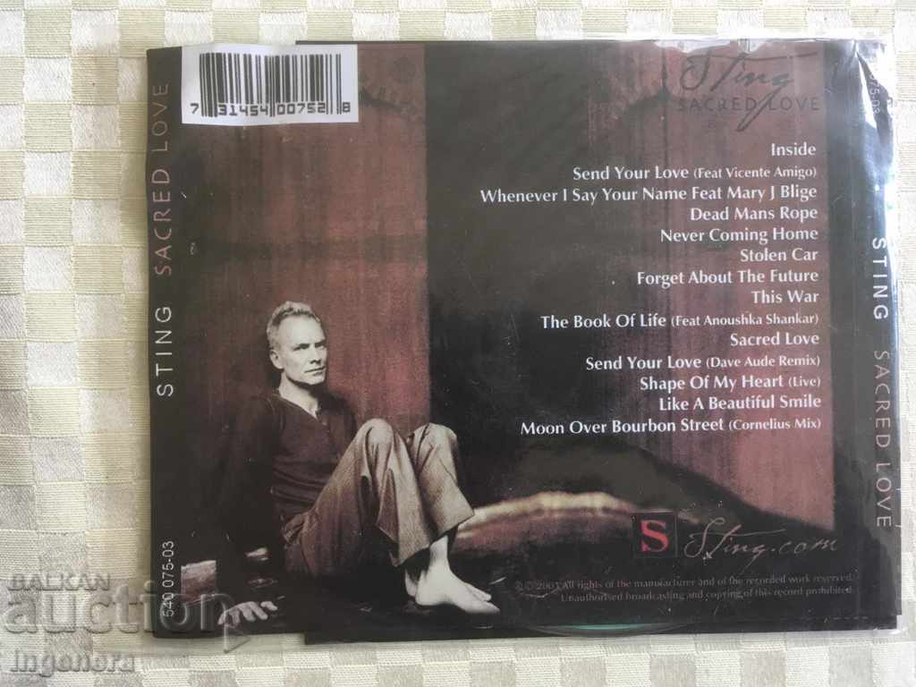 Auction  CD CD MUSIC-STING
