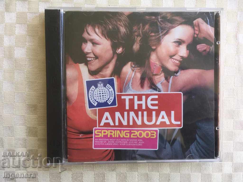 CD СД МУЗИКА-THE ANNUAL-2003-2 БР СД