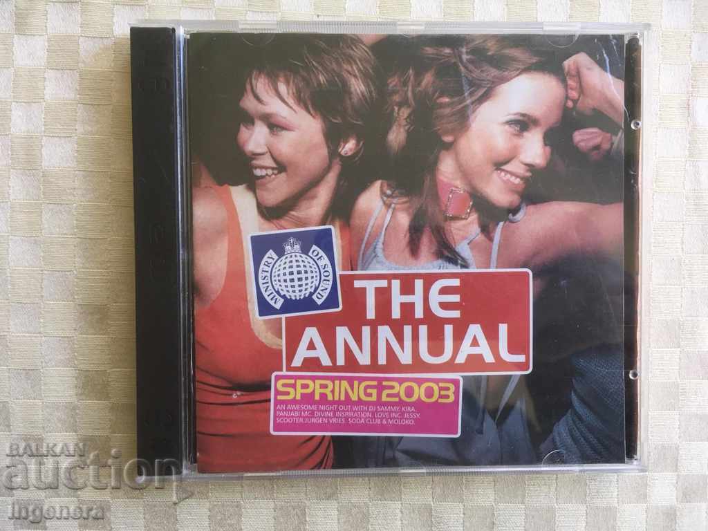 CD MUZICĂ-THE ANNUAL-2003-2 CD-URI