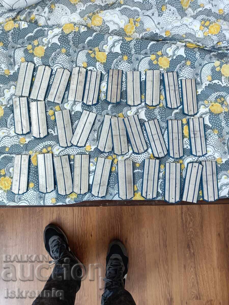 Large Lot of Officer Shoulder Boards - Fire Department Large Lot of Officer Shoulder Boards - Fire Department