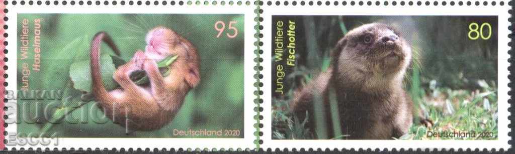 Mărci pure Fauna Otter și Hazel Sunflower 2020 din Germania