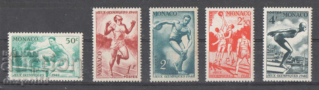 1948. Monaco. Olympic Games - London, UK.