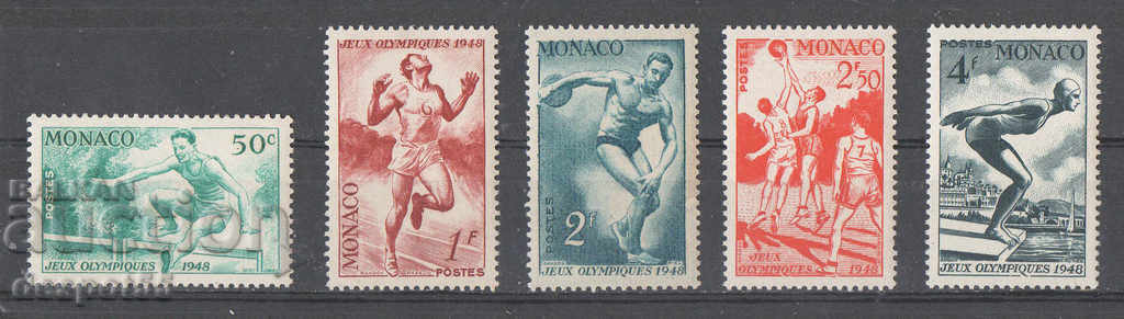 1948. Monaco. Olympic Games - London, Great Britain