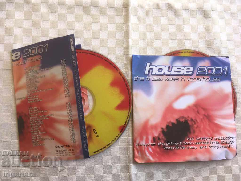 Delivery of CD CD MUSIC-HAUSE 2001- 1st AND 2nd DISC Delivery of CD CD MUSIC-HAUSE 2001- 1st AND 2nd DISC