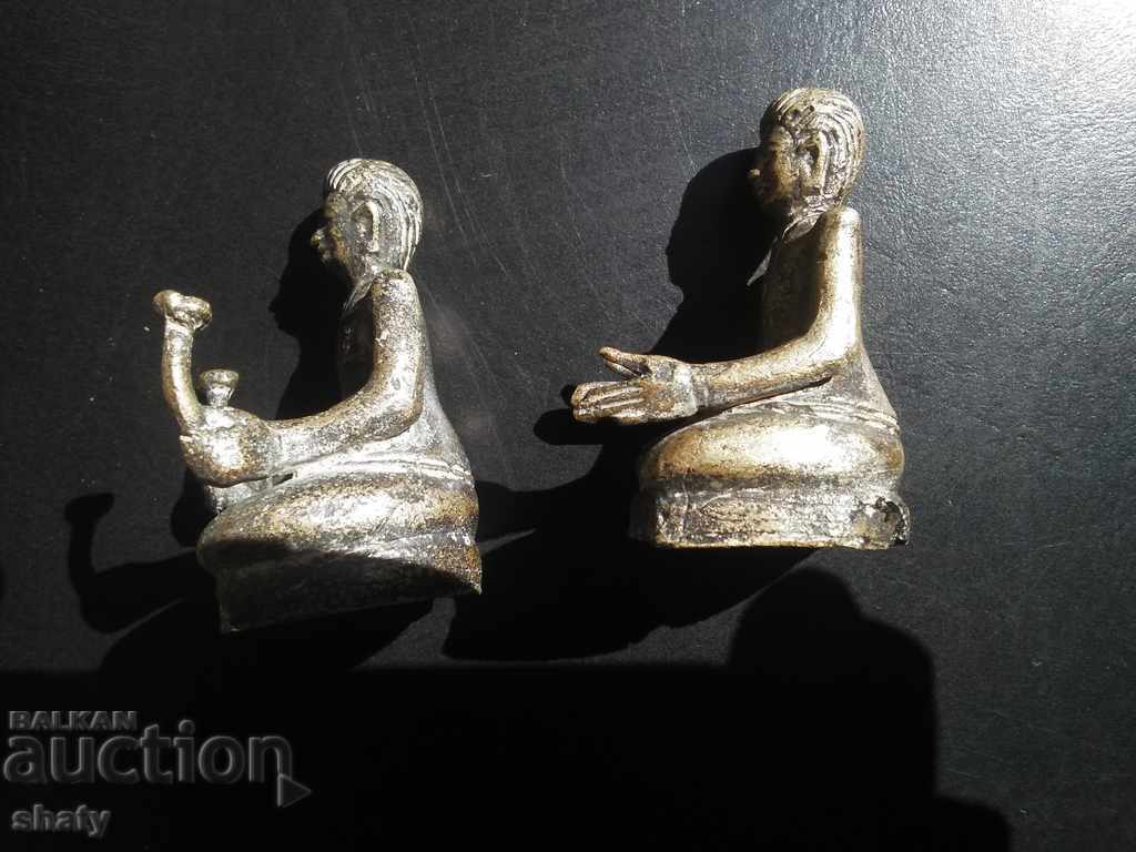 Delivery of Old bronze statuettes. Bronze Figures