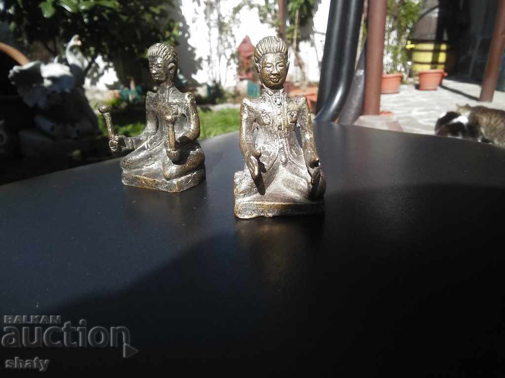 Old bronze statuettes. Bronze Figures - 7