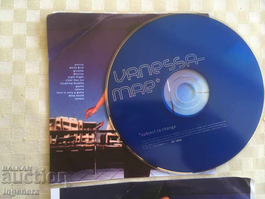 CD CD MUSIC-VANESSA MAE with price 3.00 BGN | € 1.53