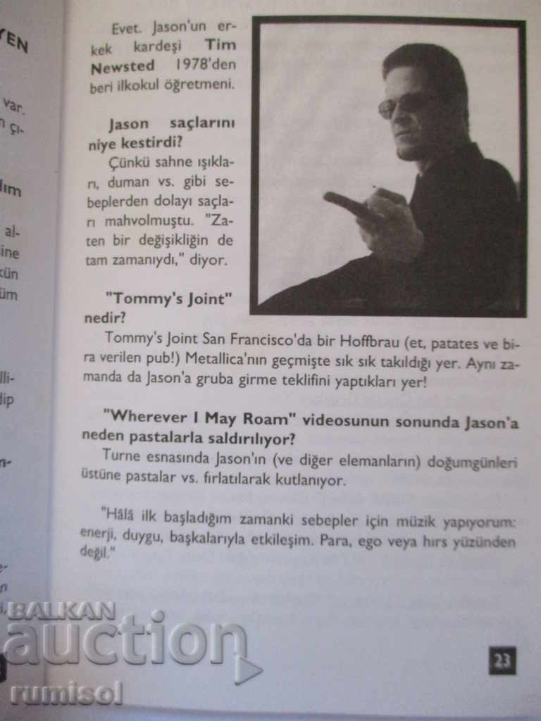 Auction Bilinmeyen Metallica - Özgür Poyrazoğlu Auction Bilinmeyen Metallica - Özgür Poyrazoğlu