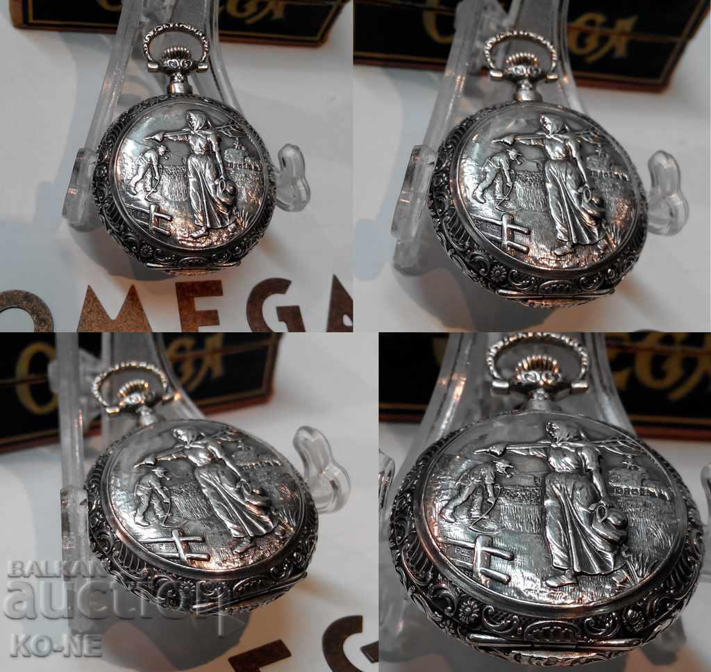 Delivery of Pocket watch OMEGA OMEGA silver Delivery of Pocket watch OMEGA OMEGA silver