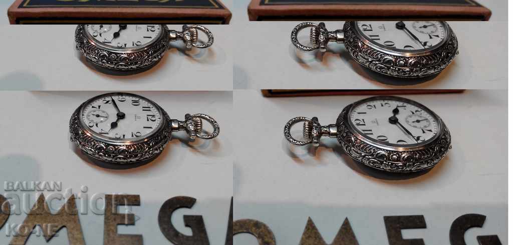 Pocket watch OMEGA OMEGA silver - 5 Pocket watch OMEGA OMEGA silver - 5